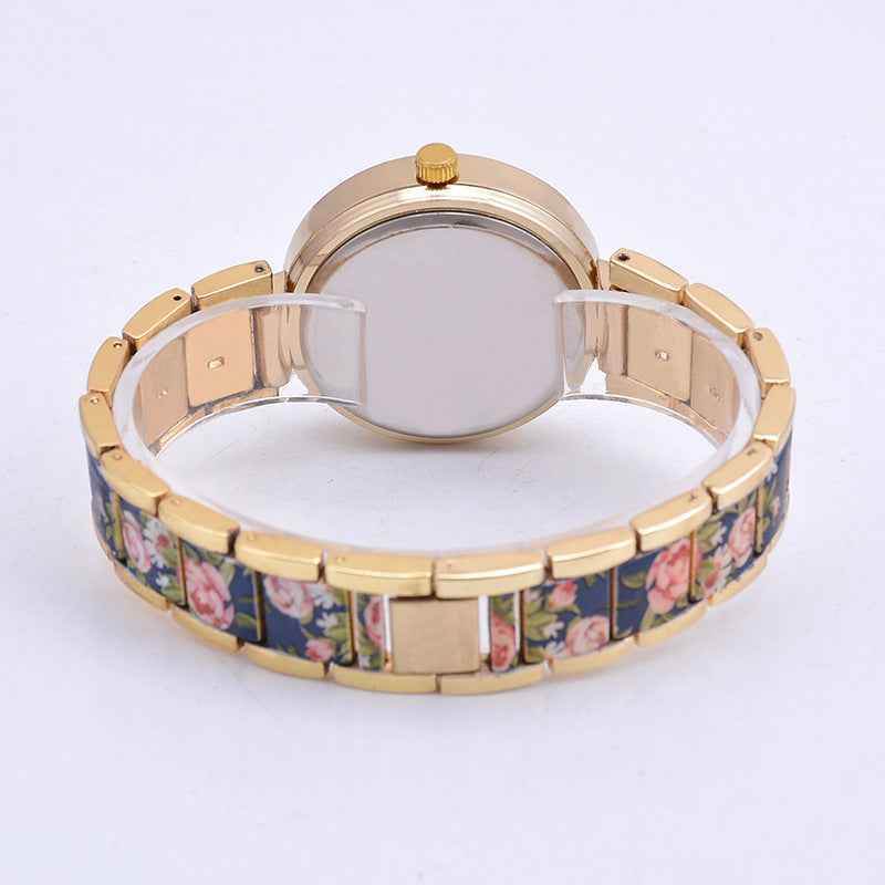 Fashion Printing Steel Watch Women b06578ed-e086-4b78-8be7-935d37d9bffe Print Material