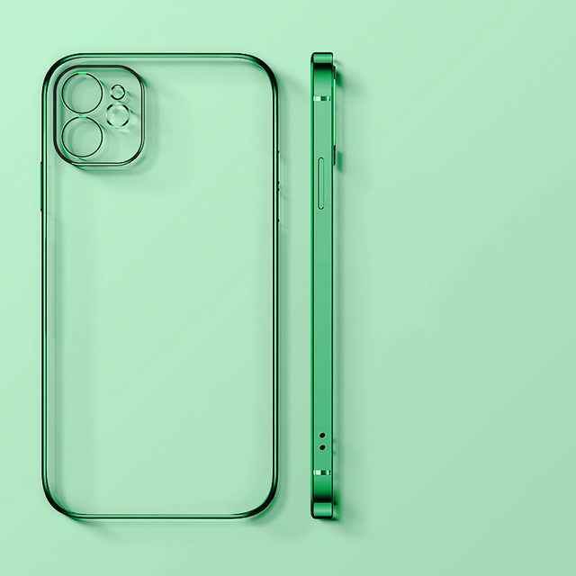 Fluorescent green Iphone12pro Max Transparent Ultra-thin All-inclusive Mobile Phone Case b38339e8-707e-4943-98e4-83a04d5a7598_3c17fb5a-1ad0-4008-a6b6-0cc02d1bc641 Print Material