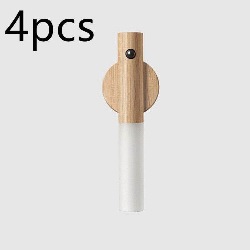Auto LED USB Magnetic Wood Wireless Night Light Corridors Porch Lights PIR Motion Sensor Wall Light Cabinet Lamp b64f2475-d658-4298-8cee-46ea9db8b5a1 Print Material