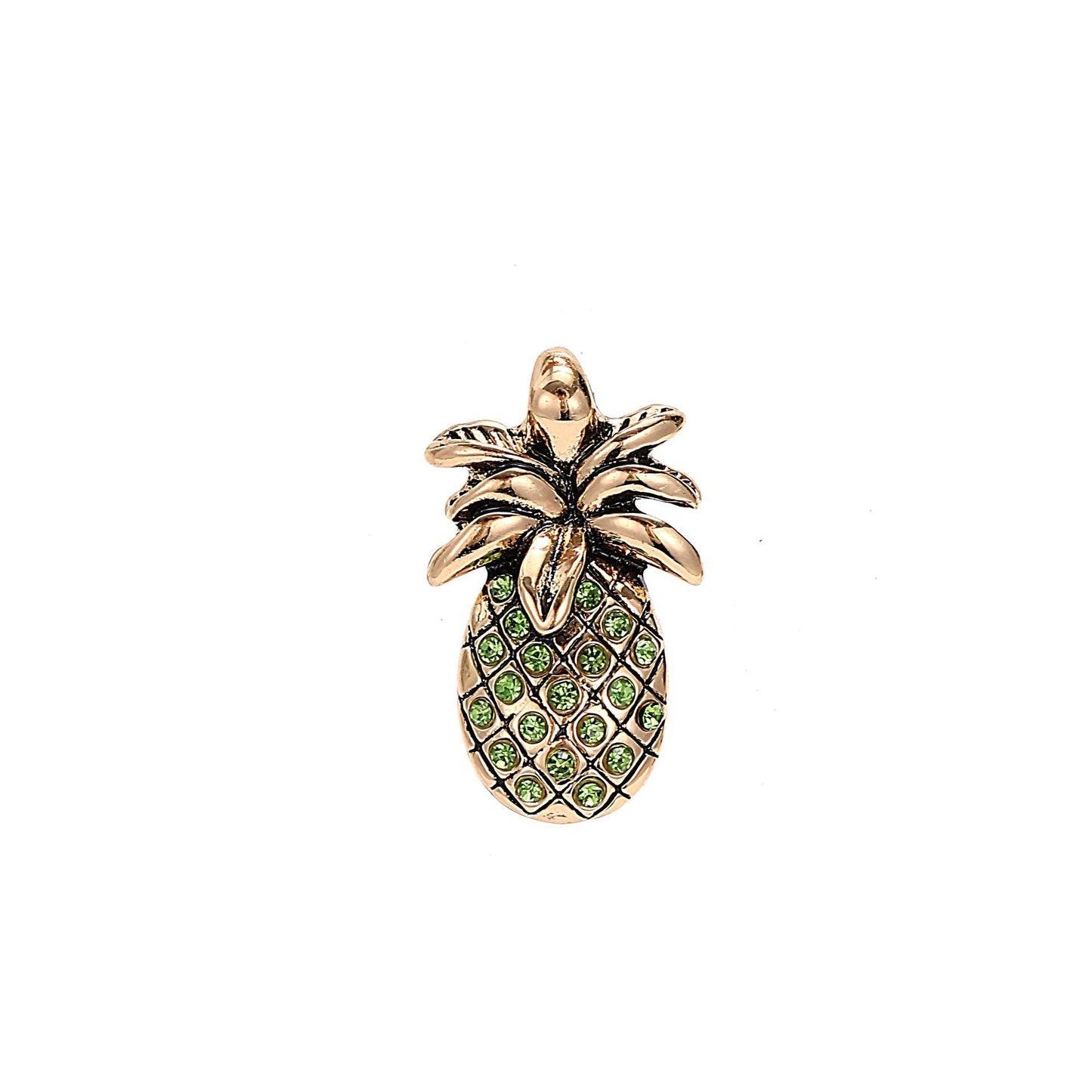 Pineapple Pendant Only Gold Summer Fruit Wind Watermelon Pendant Elephant Color Zircon Necklace 18K Gold bbf2ecbe-cbf1-4854-aa9a-6b8c39501892