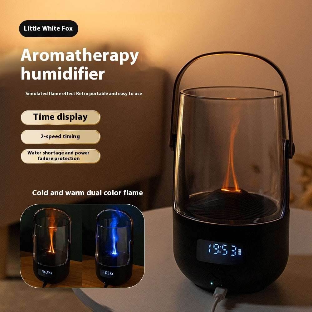 Creative Flame Aroma Diffuser Home Office Humidifier c48313c9-b1de-465c-9cf6-c9bbac97cedb-trans-_5 Print Material