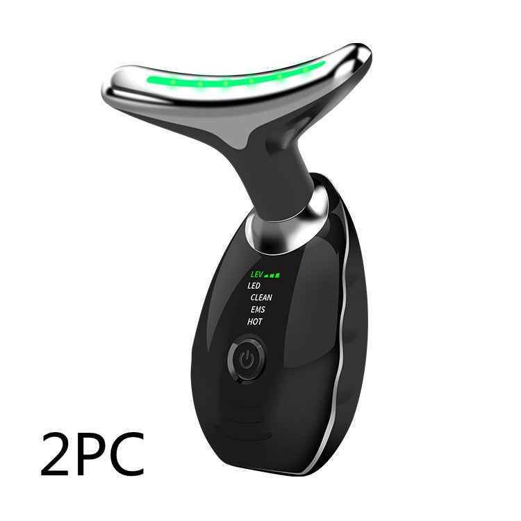 Neck Face Beauty Device Colorful LED Photon Therapy Skin Tighten Reduce Double Chin Anti Wrinkle Remove Lifting Massager cefdbf87-c0ad-4828-8304-f41427b026d2 Print Material