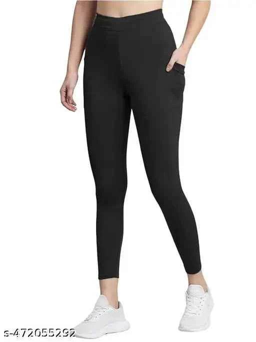 Tight for Women | Yoga Pant | Tight | Pant | Activewear | Sport Pant Workout Pants with Side Pockets/Stretchable Tights/Highwaist Sports Fitness Yoga Track Pants for Women & Girls cmimgopt-b2ac2558-a744-4e00-b66e-23b3f601fb25 Girls Pants