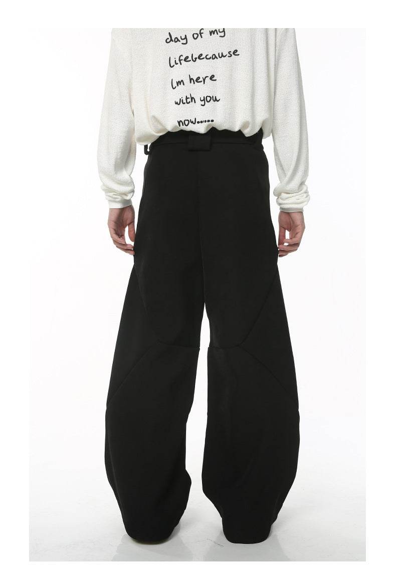 American Retro High Street Double-headed Zipper Casual Pants d3c1baf7-31d8-48ff-98cf-0f88db2ad2fa Print Material