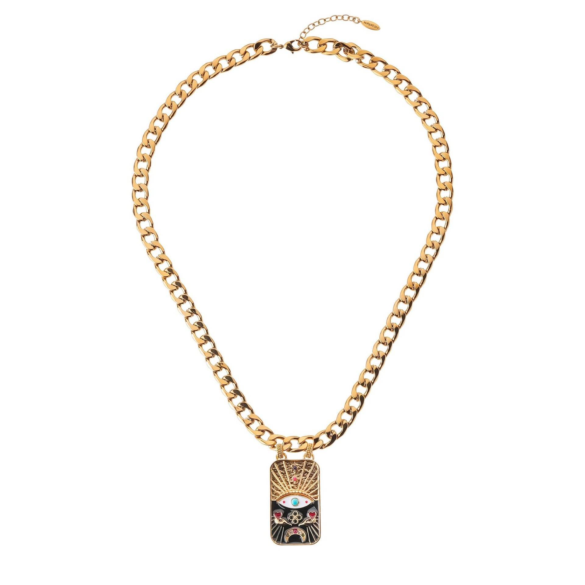 Color Chain Bracelet &amp; Sweater Chain Suit – Real Gold Plated with Anti-Tarnish d4ddff88-10dc-4be4-a0f4-9c53e85c6cfc