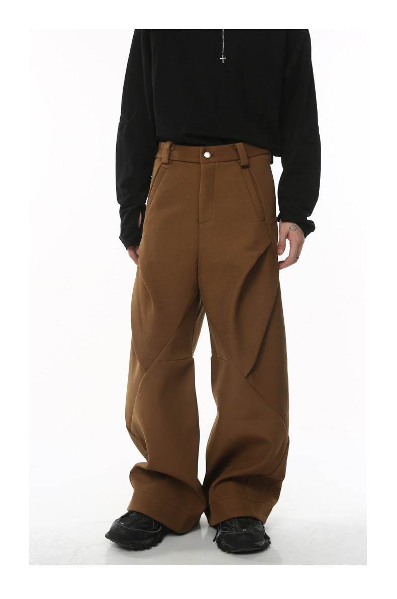 American Retro High Street Double-headed Zipper Casual Pants dee5952f-5402-4a25-a1b2-bf2a35a340ac Print Material