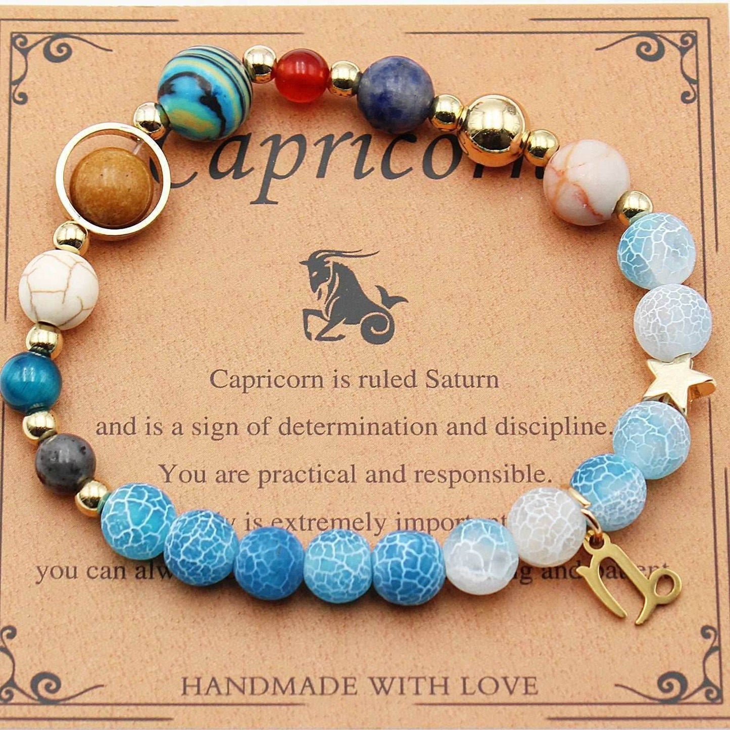 Capricorne Agate Flowers Twelve Constellations Bracelets Natural Stone Beaded Eight Planets df1a3b8c-790d-4020-b010-27ec6779992b-_12 Print Material
