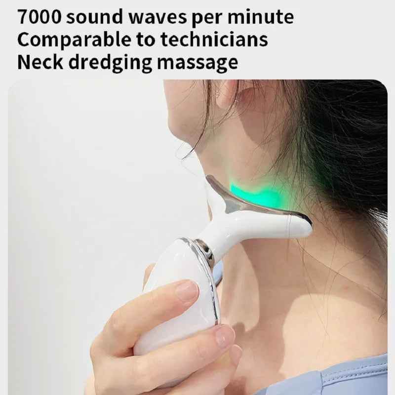Neck Face Beauty Device Colorful LED Photon Therapy Skin Tighten Reduce Double Chin Anti Wrinkle Remove Lifting Massager f2a8c1c1-b94a-4781-b465-0d346e1be592 Print Material