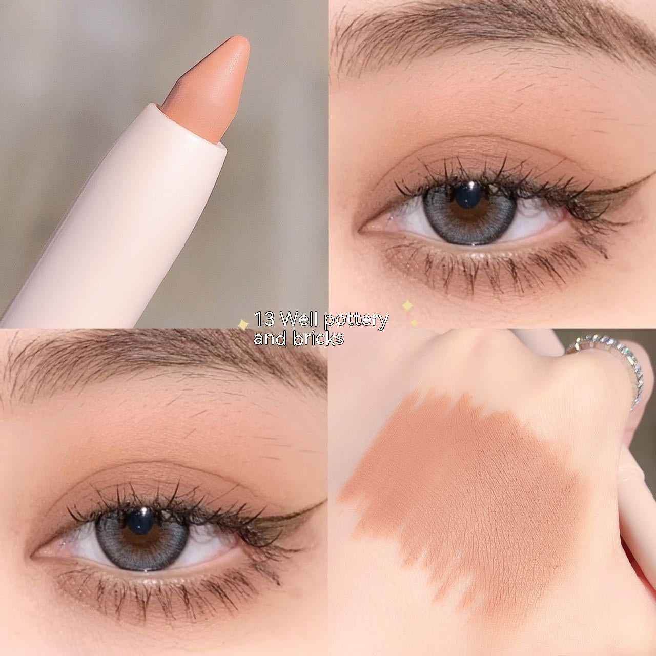 13 Color Clay Brick Crouching Silkworm Eyeliner Pen Makeup Brightening f4fab4cd-1269-4eb1-8ee8-0795ef88205d_trans Print Material