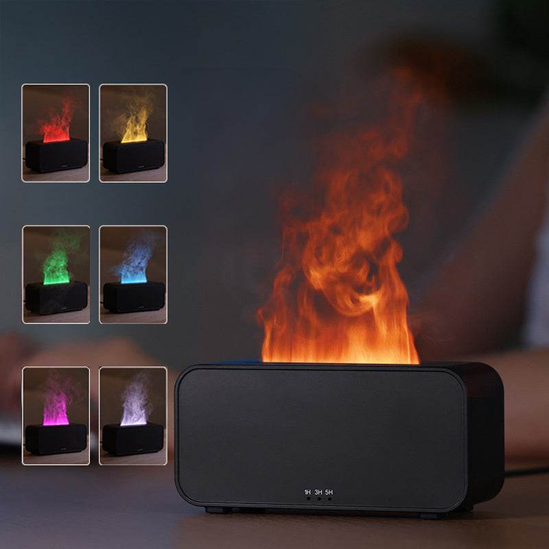 Timing Simulation Aroma Diffuser Usb Household Flame Humidifier Aromatherapy Machine Spray Air Flame Humidifier Diffuser f8c292ac-be2b-4330-9058-f321cd75720f Print Material