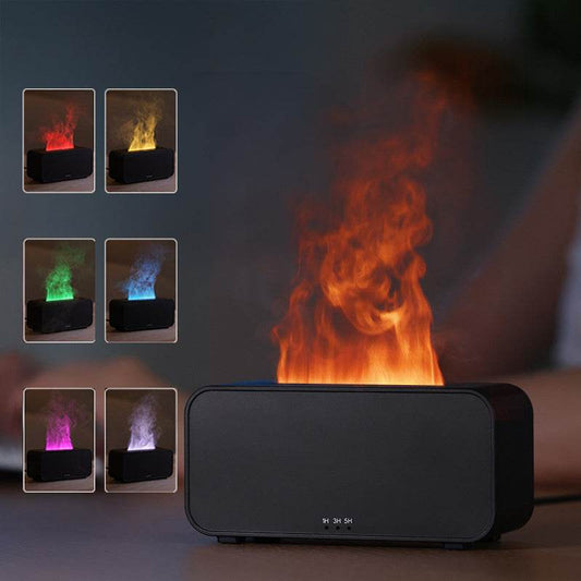 Timing Simulation Aroma Diffuser Usb Household Flame Humidifier Aromatherapy Machine Spray Air Flame Humidifier Diffuser f8c292ac-be2b-4330-9058-f321cd75720f Print Material
