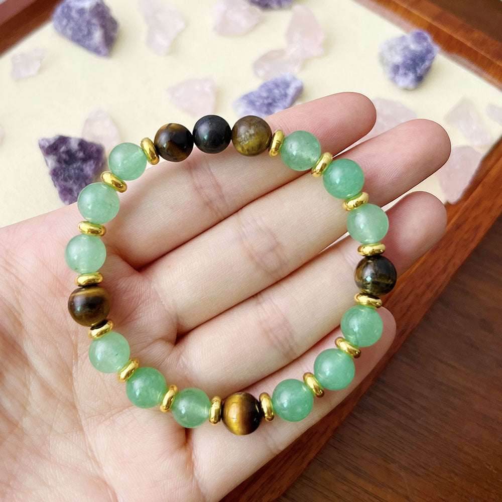 L0053 Handcrafted Gemstone Bracelet for Wealth fb65b171-414e-43a1-8833-f8b06e0e9387-_6 Print Material