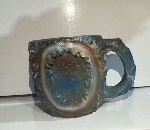 Karst cave 10cm High No inner liner 400ml Resin Mineral Crystal Coffee Mugs With Handles Elegant Fake Mineral Crystal Cup For Workplace Home Decor Christmas Gift Kitchen Gadgets fc80ae68-248a-4516-8710-8c4ad7d2e22c Print Material