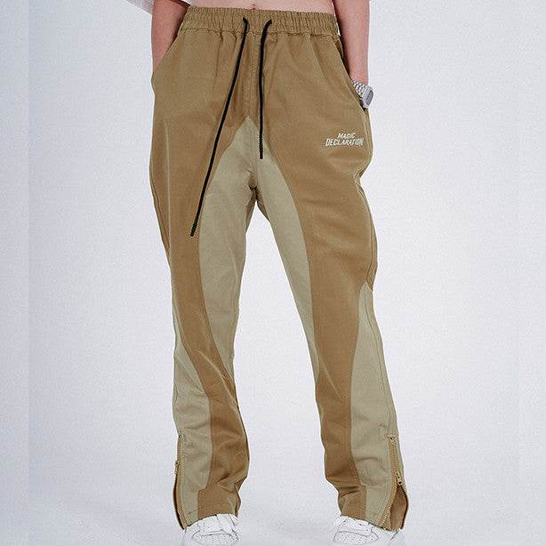 American High Street Alphabet Embroidered Panel Contrast Track Pants fe770580-c555-45ee-8e11-2ef1d808b1c5 Print Material