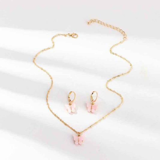 Butterfly Necklace and Earring Set ksqrf7-20-butterfly-necklace-and-earring-set-resin-gold Print Material