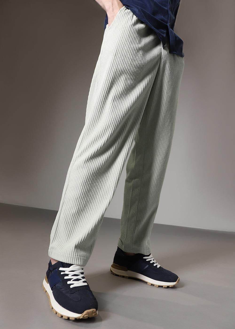 Combo of 2 Men's Caudray Fabric Stylish Pants ksqrf7-20-comfortable-mens-stylish-pants-combo-2