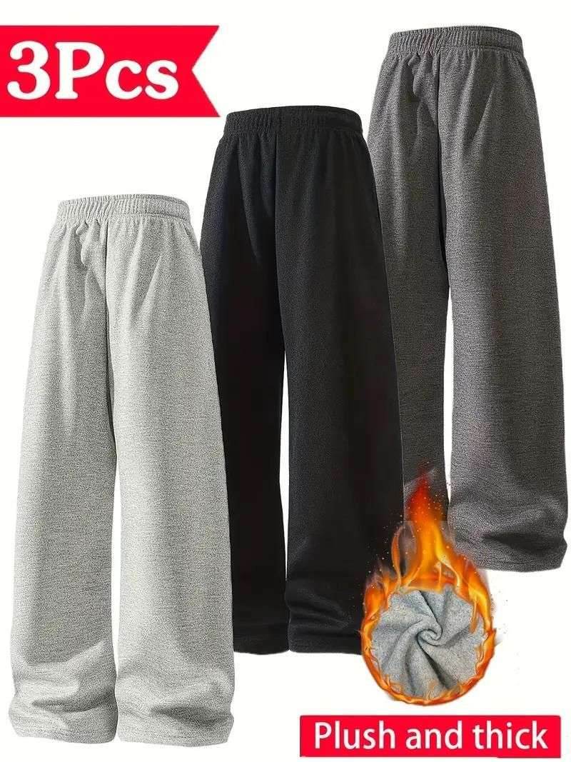 High Quality Men's Track Pants Set ksqrf7-20-high-quality-mens-track-pants-set-3-pcs-plush-thick