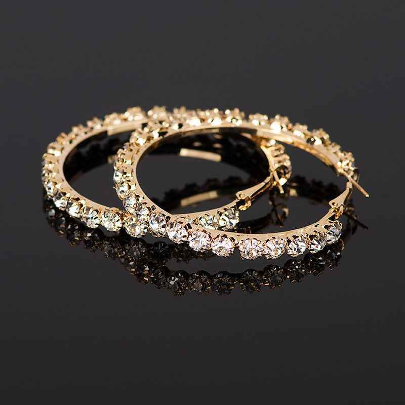 Ice Jewelry Earrings for Women - Elegant Hoops ksqrf7-20-ice-jewelry-earrings-for-women-chic-simple-retro Print Material