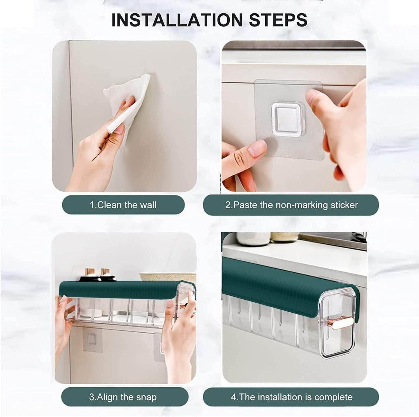 Space-Saving Wall Organizer for Home Essentials ksqrf7-20-space-saving-wall-organizer-clear-wall-mounted-drawer-organizer