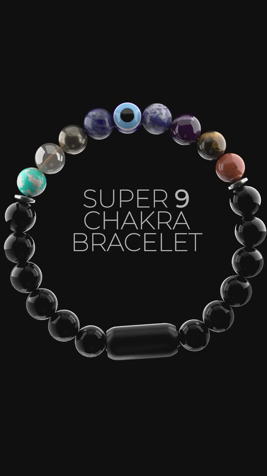 9 Chakra Healing Bracelet for Balance