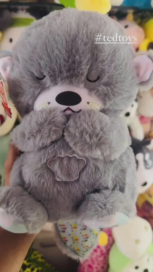 Musical Otter Plush Sound Machine – Soothing Comfort for Your Baby Teddy