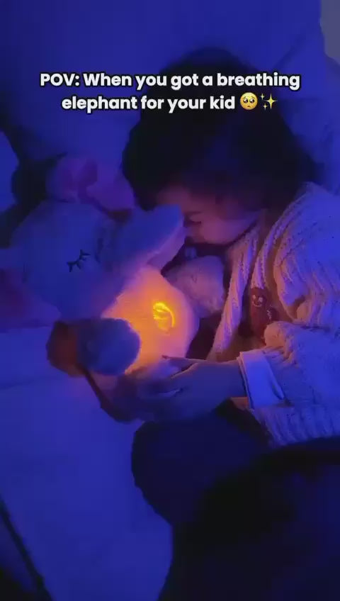 Elephant Realistic Breathing Motion Toy