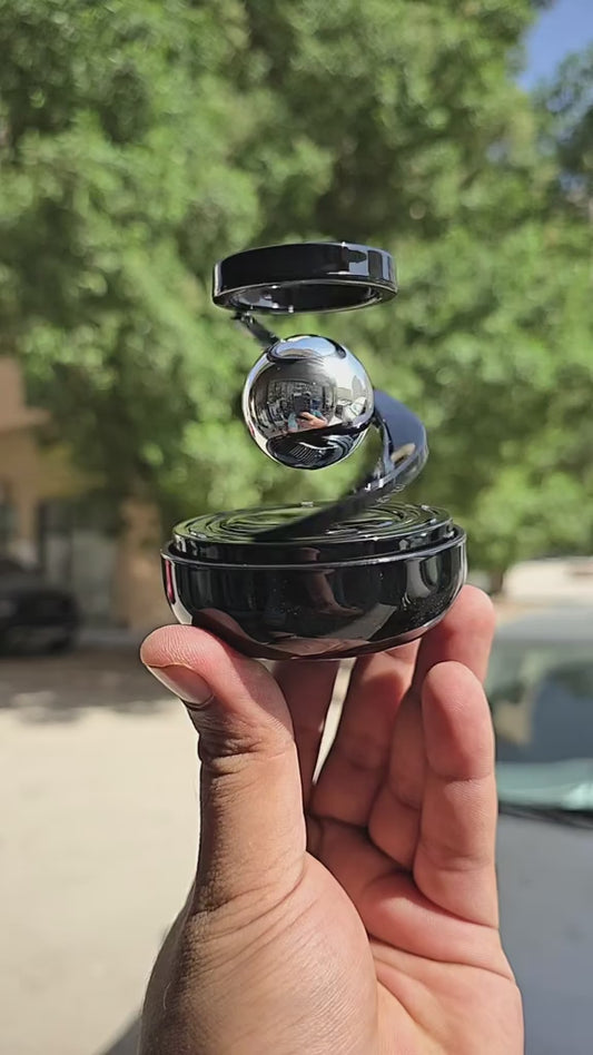 Solar Powered Rotating Car Diffusers Air Freshner