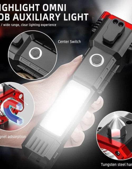Torch light, LED 3W Torch Light Rechargeable Torch Flashlight torch-light-led-3w-torch-light-rechargeable-torch-flashlight-1740472645 Car & Bike Accessories